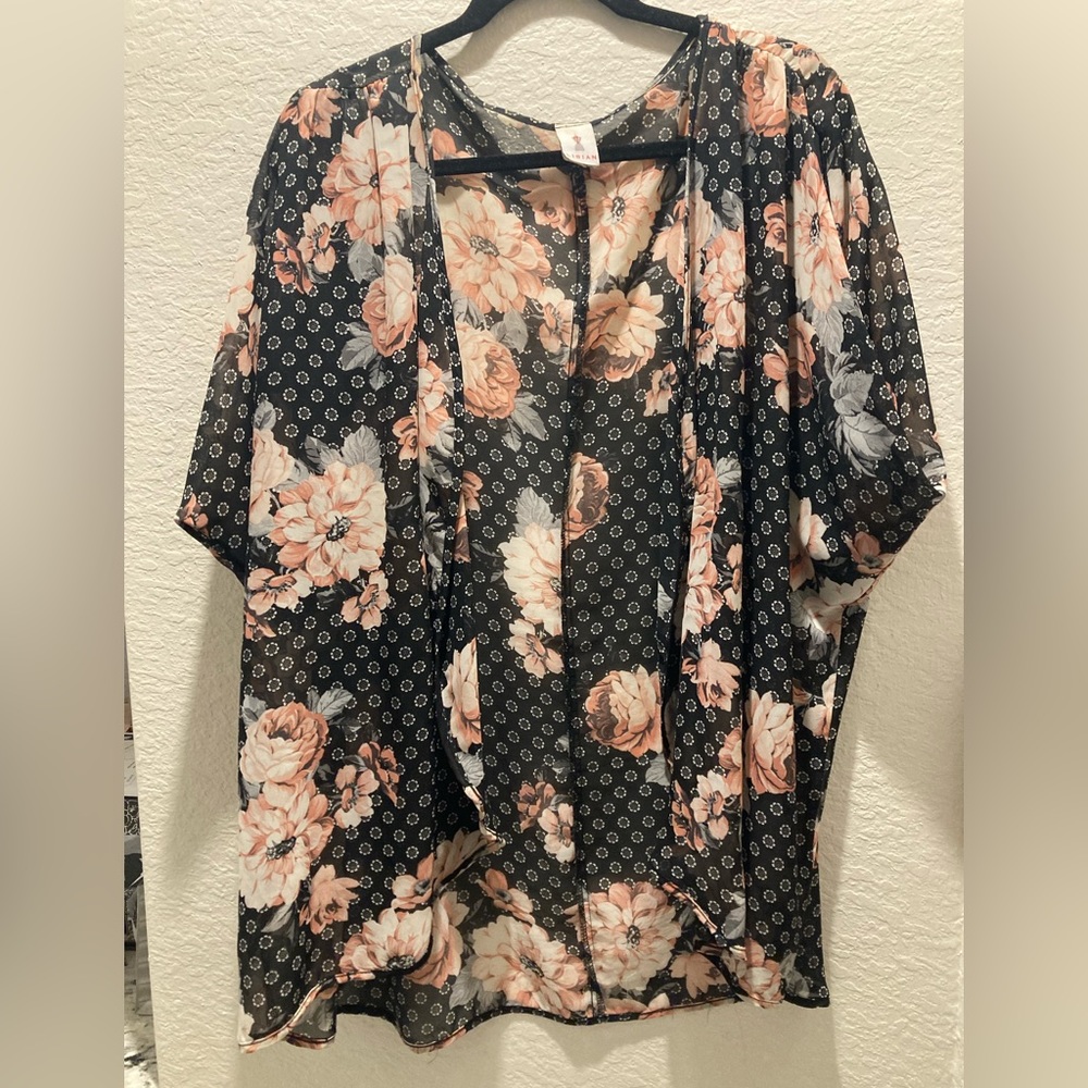 Floral Sheer Kimono